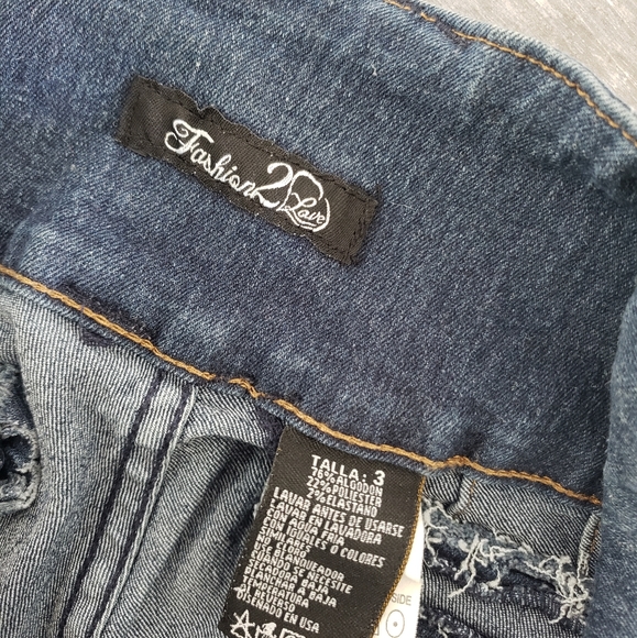 Dark Denim F2L Wide Banded Skinny Jean - Picture 3 of 3